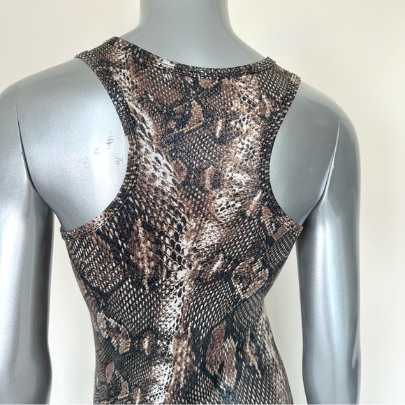 Women long dress animal print size S - Picture 4 of 6